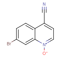 7-Bromo-4-cyanoquinoline-n-oxide