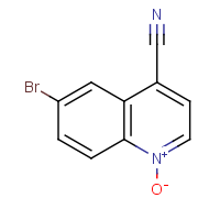 6-Bromo-4-cyanoquinoline-n-oxide