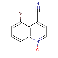 5-Bromo-4-cyanoquinoline-n-oxide