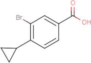 3-Bromo-4-cyclopropylbenzoic acid