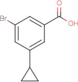 3-Bromo-5-cyclopropylbenzoic acid