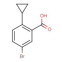 5-Bromo-2-cyclopropylbenzoic acid