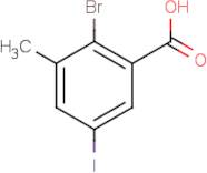 2-Bromo-5-iodo-3-methylbenzoic acid