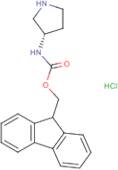 (S)-(9H-Fluoren-9-yl)methyl pyrrolidin-3-ylcarbamate hydrochloride