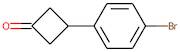 3-(4-Bromophenyl)cyclobutan-1-one