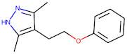 3,5-Dimethyl-4-(2-phenoxyoethyl)pyrazole