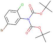 5-Bromo-2-chloroaniline, N,N-Bis-BOC protected