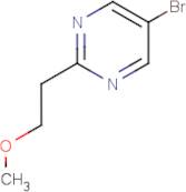 5-Bromo-2-(2-methoxyethyl)pyrimidine