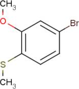 4-Bromo-2-methoxy-1-methylsulfanylbenzene