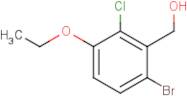 (6-Bromo-2-chloro-3-ethoxyphenyl)methanol