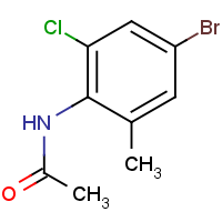 N-(4-Bromo-2-chloro-6-methylphenyl)acetamide