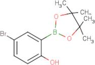 4-Bromo-2-(4,4,5,5-tetramethyl-1,3,2-dioxaborolan-2-yl)phenol