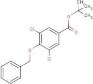 Tert-butyl 4-(benzyloxy)-3,5-dichlorobenzoate