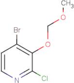 4-Bromo-2-chloro-3-(methoxymethoxy)pyridine