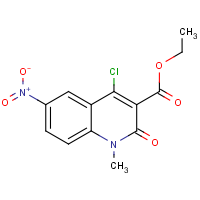 Ethyl 4-chloro-1-methyl-6-nitro-2-oxoquinoline-3-carboxylate