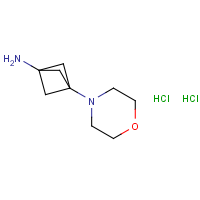 3-Morpholin-4-ylbicyclo[1.1.1]pentan-1-amine dihydrochloride