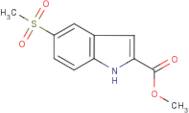 Methyl 5-(methylsulphonyl)-1H-indole-2-carboxylate
