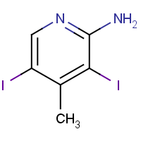 2-Amino-3,5-diiodo-4-methylpyridine