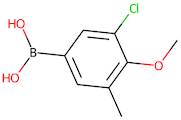 3-Chloro-4-methoxy-5-methylbenzeneboronic acid