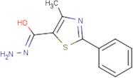 4-Methyl-2-phenyl-1,3-thiazole-5-carbohydrazide