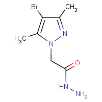 2-(4-Bromo-3,5-dimethyl-1H-pyrazol-1-yl)acetohydrazide