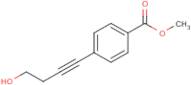 4-(4-Hydroxybut-1-ynyl)benzoic acid methyl ester