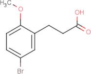 3-(5-Bromo-2-methoxyphenyl)propanoic acid