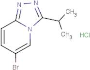 6-Bromo-3-isopropyl-[1,2,4]triazolo[4,3-a]pyridine hydrochloride