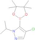 4-Chloro-1-isopropyl-5-(4,4,5,5-tetramethyl-1,3,2-dioxaborolan-2-yl)-1H-pyrazole