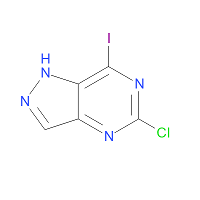 5-Chloro-7-iodo-1H-pyrazolo[4,3-d]pyrimidine