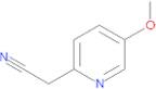 2-(5-Methoxypyridin-2-yl)acetonitrile