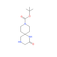 tert-butyl 2-oxo-1,4,9-triazaspiro[5.5]undecane-9-carboxylate