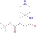 tert-butyl 2-oxo-1,4,9-triazaspiro[5.5]undecane-4-carboxylate