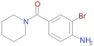 2-Bromo-4-(piperidin-1-ylcarbonyl)aniline