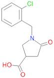 1-(2-Chlorobenzyl)-5-oxopyrrolidine-3-carboxylic acid