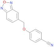 4-(2,1,3-Benzoxadiazol-5-ylmethoxy)benzonitrile