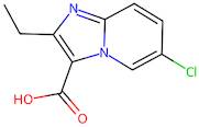 6-chloro-2-ethylimidazo[1,2-a]pyridine-3-carboxylic acid