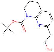 tert-Butyl7-(2-hydroxyethyl)-3,4-dihydro-1,8-naphthyridine-1(2H)-carboxylate