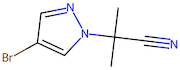 2-(4-Bromo-1H-pyrazol-1-yl)-2-methylpropanenitrile