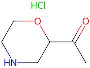 1-(Morpholin-2-yl)ethan-1-one hydrochloride