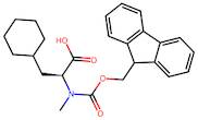 (S)-2-((((9H-Fluoren-9-yl)methoxy)carbonyl)(methyl)amino)-3-cyclohexylpropanoic acid