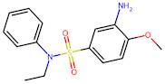 3-Amino-n-ethyl-4-methoxy-n-phenylbenzenesulfonamide