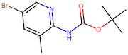 tert-Butyl (5-bromo-3-methylpyridin-2-yl)carbamate