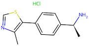 (S)-1-(4-(4-methylthiazol-5-yl)phenyl)ethanamine hydrochloride