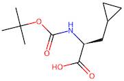 (S)-2-((tert-Butoxycarbonyl)amino)-3-cyclopropylpropanoic acid