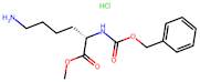 (S)-Methyl 6-amino-2-(((benzyloxy)carbonyl)amino)hexanoate hydrochloride