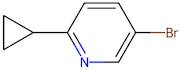 5-Bromo-2-cyclopropylpyridine