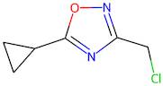 3-(Chloromethyl)-5-cyclopropyl-1,2,4-oxadiazole