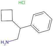 2-Cyclobutyl-2-phenylethan-1-amine hydrochloride