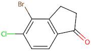 4-Bromo-5-chloro-2,3-dihydro-1H-inden-1-one